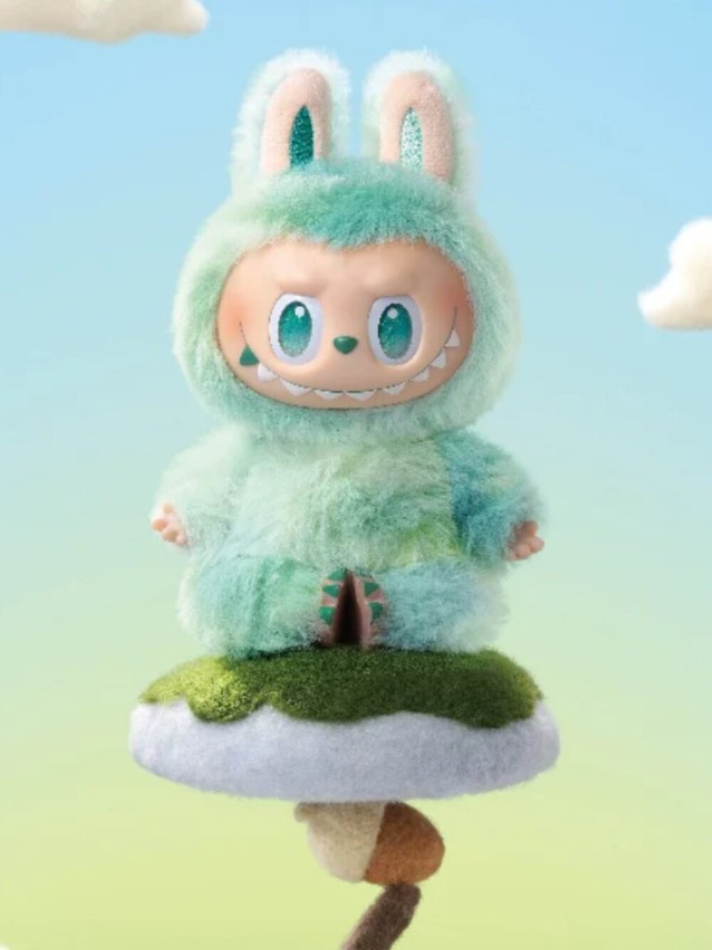 POP MART The Monsters "Big Into Energy" Plush Pendant Labubu 'Serenity'AUTHENTIC